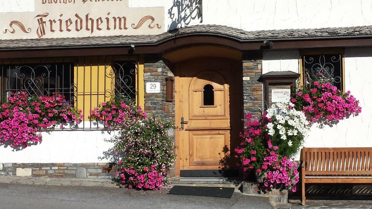 Hotel Garni Friedheim 장크트안톤암아를베르크 외부 사진